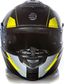 Kit Coppia Tank Grigio Giallo - 2 Caschi Modulari Befast Con Doppia Omologazione P/J -Accessori Per Motociclette 0001205135 tank grigio giallo closed 1 1