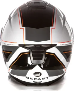 Kit Coppia Tank Bianco Nero - 2 Caschi Modulari Befast Con Doppia Omologazione P/J -Accessori Per Motociclette 0001207908 tank bianco nero closed 13 1