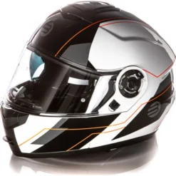 Kit Coppia Tank III Bianco Nero - 2 Caschi Modulari Befast Con Doppia Omologazione P/J -Accessori Per Motociclette 0001207908 tank bianco nero closed 5 1 1