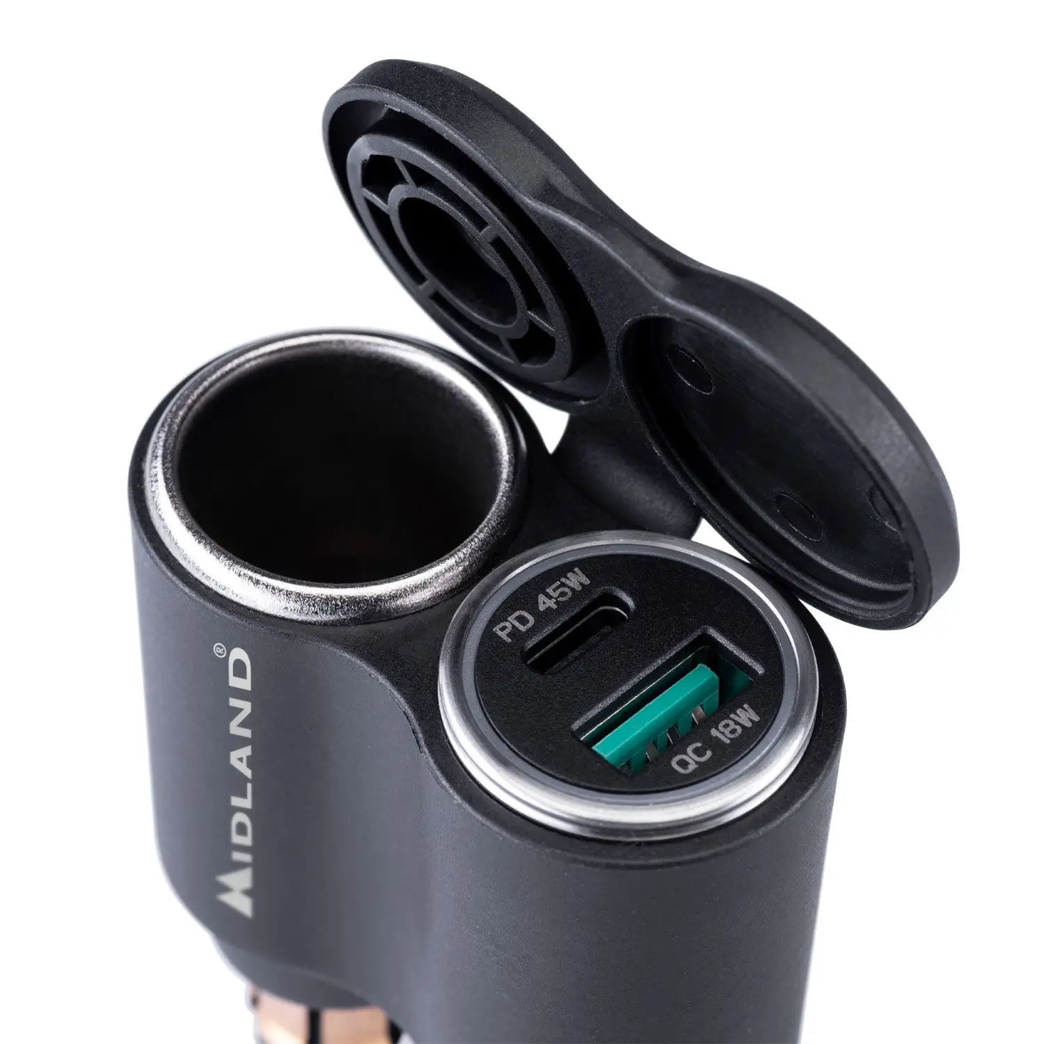 Aadattatore Midland MP-DIN USB C 2 Aadattatore Midland MP-DIN USB C - immagine 2