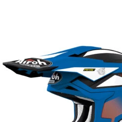 Visiere Frontino Airoh Strycker Axe Arancio Blu Opaco