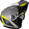 Casco Modulare Befast TANK III Con Doppia Omologazione P-J Grigio Giallo