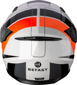 Casco Integrale Befast Ventus Bianco Rosso -Accessori Per Motociclette befast bpec079ucwhr 2