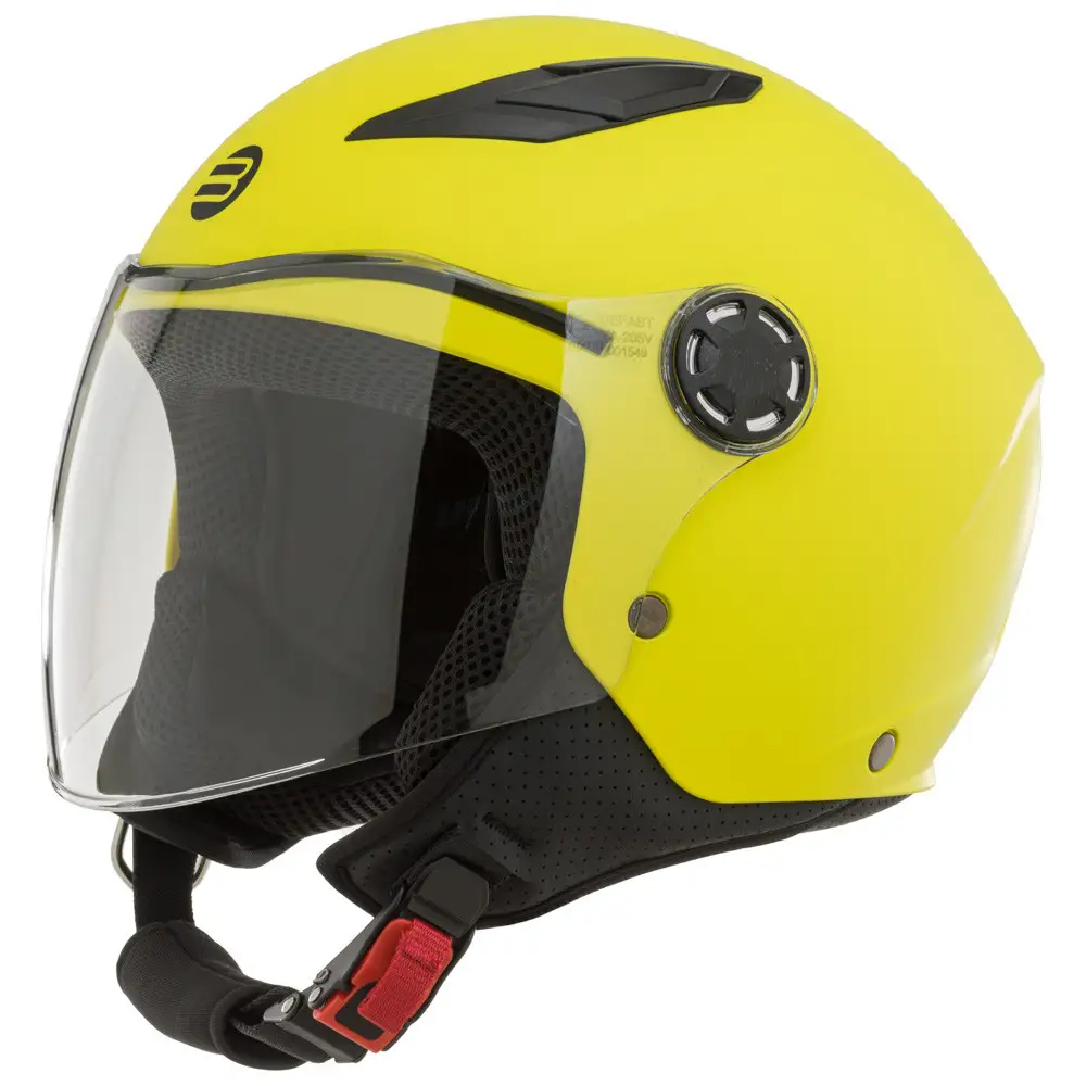 Casco Jet Bambino Befast Flipper III Giallo Fluo 1 Casco Jet Bambino Befast Flipper III Giallo Fluo