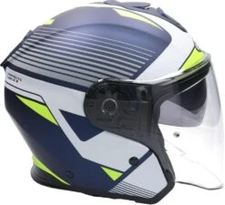 CABERG FLYON RIO Jethelm 6 CABERG FLYON RIO Jethelm -Accessori Per Motociclette caberg flyon rio jethelm matt yama blau weiss gelb silber xxl 106180bwxxl 2 2