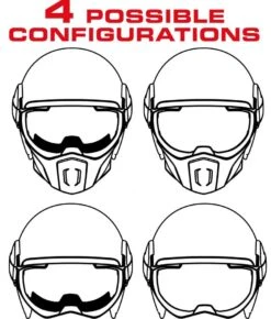 CABERG GHOST CARBON JET -Accessori Per Motociclette caberg ghost carbon jet carbon xs 106114caxs 4 7