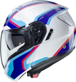 CABERG LEVO SONAR Klapphelm -Accessori Per Motociclette caberg levo sonar weiss blau hellblau rot xxl 106191wbxxl 2 2