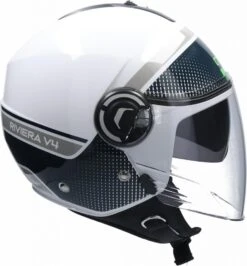 CABERG RIVIERA V4 ELITE Jethelm -Accessori Per Motociclette caberg riviera v4 elite weiss schwarz grau italia xxl 106182itxxl 10