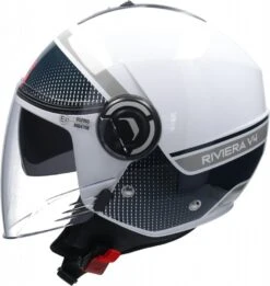 CABERG RIVIERA V4 ELITE Jethelm -Accessori Per Motociclette caberg riviera v4 elite weiss schwarz grau italia xxl 106182itxxl 9