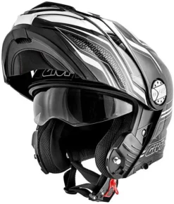Casco Modulare Givi X33 Canyon Layers Nero Bianco