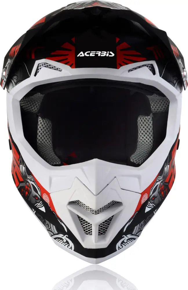 Casco Cross Acerbis PROFILE 4.0 Nero Grigio 2 Casco Cross Acerbis PROFILE 4.0 Nero Grigio - immagine 2