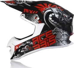 Casco Cross Acerbis PROFILE 4.0 Nero Grigio 7 Casco Cross Acerbis PROFILE 4.0 Nero Grigio -Accessori Per Motociclette casco cross acerbis profile 4.0 nero grigio3 1