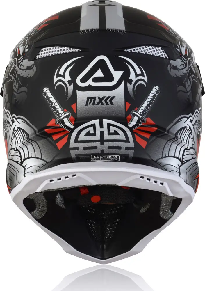 Casco Cross Acerbis PROFILE 4.0 Nero Grigio 5 Casco Cross Acerbis PROFILE 4.0 Nero Grigio - immagine 5