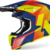Casco Cross Airoh Twist 2.0 Lift Azzurro Opaco