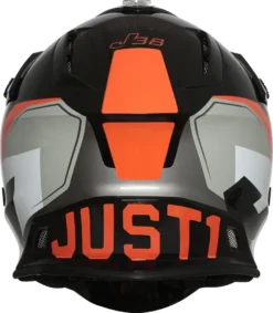 Casco Cross JUST1 J38 KORNER Arancio Nero -Accessori Per Motociclette casco cross just1 j38 korner arancio nero4