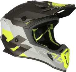 Casco Cross JUST1 J38 KORNER Giallo Fluo Titanio 7 Casco Cross JUST1 J38 KORNER Giallo Fluo Titanio -Accessori Per Motociclette casco cross just1 j38 korner giallo fluo titanio3