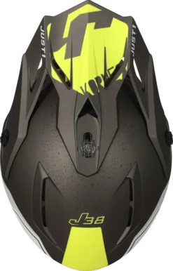 Casco Cross JUST1 J38 KORNER Giallo Fluo Titanio 9 Casco Cross JUST1 J38 KORNER Giallo Fluo Titanio -Accessori Per Motociclette casco cross just1 j38 korner giallo fluo titanio5