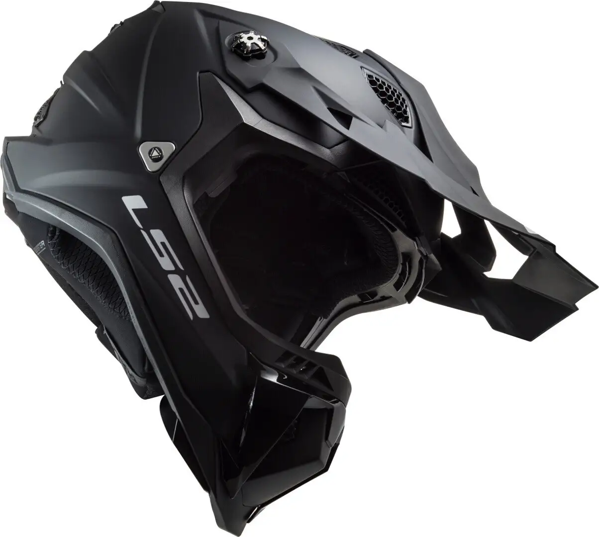 Casco Cross LS2 MX700 SUBVERTER Nero ECE 22-06 5 Casco Cross LS2 MX700 SUBVERTER Nero ECE 22-06 - immagine 5