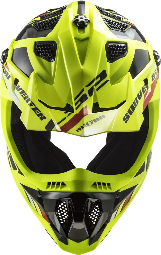 Casco Cross LS2 MX700 SUBVERTER STOMP Giallo Nero ECE 22-06 2 Casco Cross LS2 MX700 SUBVERTER STOMP Giallo Nero ECE 22-06 - immagine 2