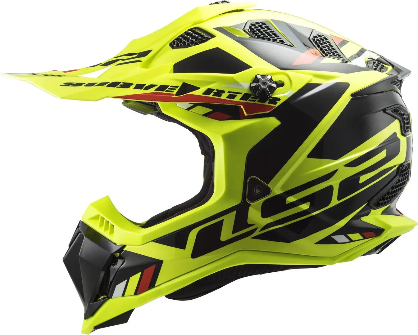 Casco Cross LS2 MX700 SUBVERTER STOMP Giallo Nero ECE 22-06 3 Casco Cross LS2 MX700 SUBVERTER STOMP Giallo Nero ECE 22-06 - immagine 3