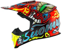Casco Cross Suomy MX SPEED PRO TRIBAL Rosso Giallo -Accessori Per Motociclette casco cross suomy mx speed pro tribal rosso giallo3