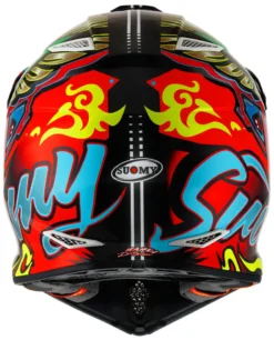 Casco Cross Suomy MX SPEED PRO TRIBAL Rosso Giallo -Accessori Per Motociclette casco cross suomy mx speed pro tribal rosso giallo5