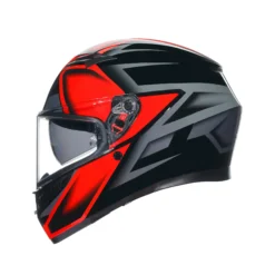 Casco Integrale AGV K3 E2206 MPLK COMPOUND Nero Rosso -Accessori Per Motociclette casco integrale agv k3 e2206 mplk compound nero rosso4