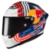 Casco Integrale HJC RPHA1 RED BULL AUSTIN GP In Fibra MC21 Blu Bianco Rosso