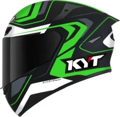 Casco Integrale Kyt TT-COURSE OVERTECH Nero Verde