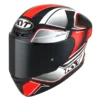 Casco Integrale Kyt TT-COURSE TOURIST Rosso Fluo