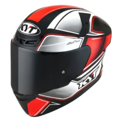 Casco Integrale Kyt TT-COURSE TOURIST Rosso Fluo