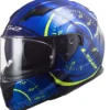 Casco Integrale LS2 FF320 STREAM EVO TACHO Blu Giallo