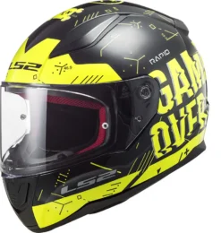 Casco Integrale LS2 FF353 RAPID PLAYER Giallo Fluo Nero