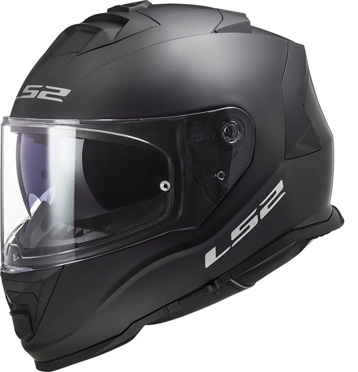 Casco Integrale LS2 FF800 STORM SOLID Nero Opaco 1 Casco Integrale LS2 FF800 STORM SOLID Nero Opaco