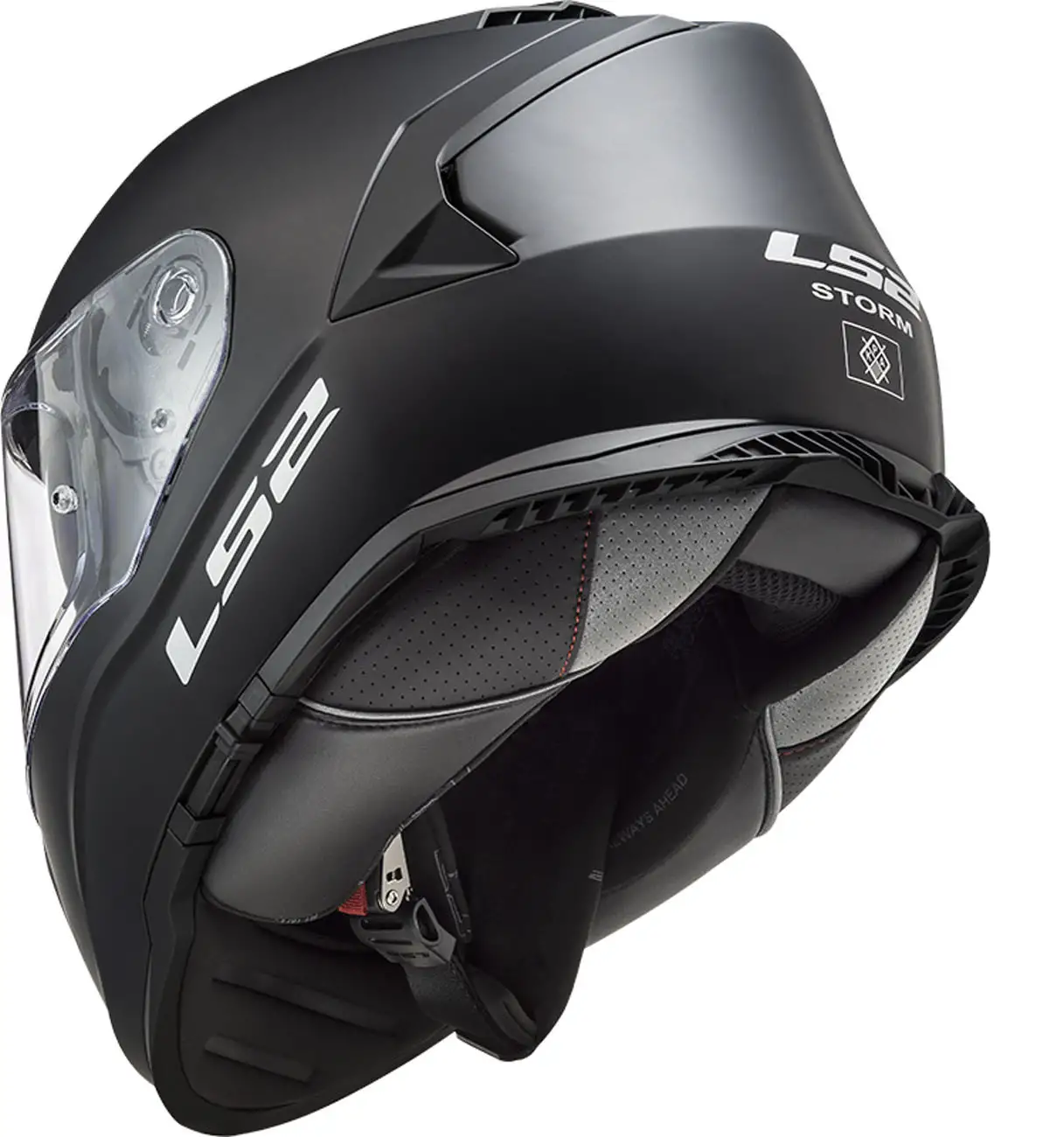 Casco Integrale LS2 FF800 STORM SOLID Nero Opaco 3 Casco Integrale LS2 FF800 STORM SOLID Nero Opaco - immagine 3