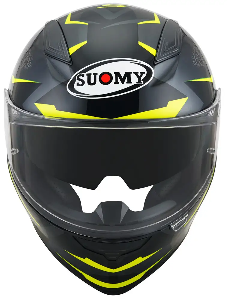 Casco Integrale Suomy SPEEDSTAR LUMINESCENCE In Fibra Antracite 2 Casco Integrale Suomy SPEEDSTAR LUMINESCENCE In Fibra Antracite - immagine 2