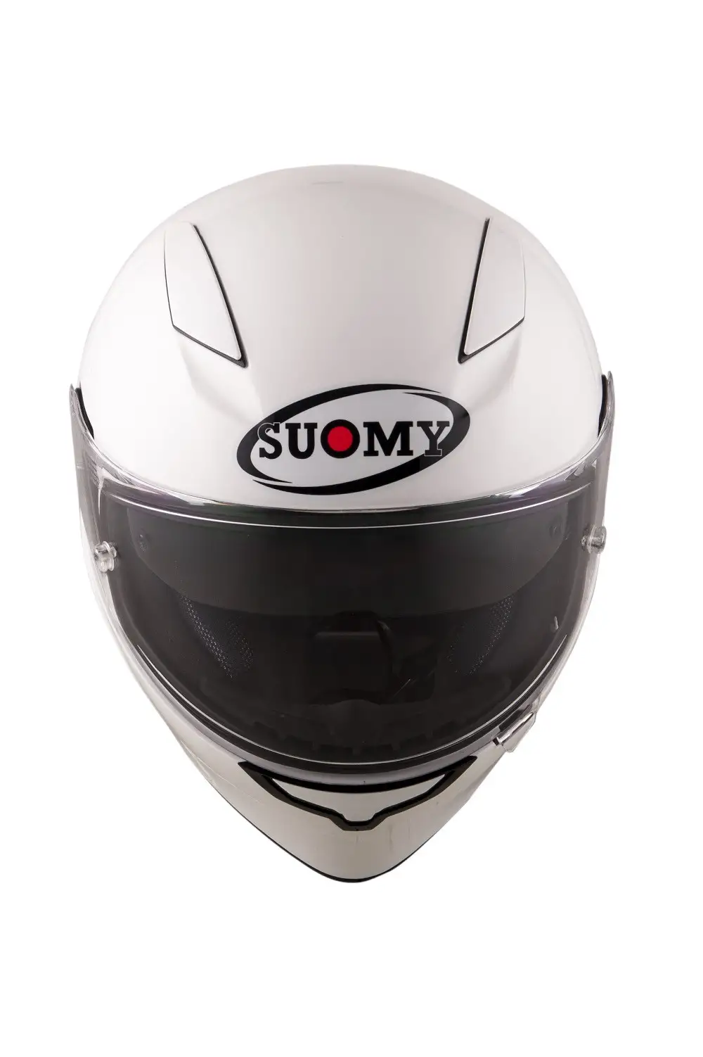 Casco Integrale Suomy Speedstar Plain In Fibra Bianco 1 Casco Integrale Suomy Speedstar Plain In Fibra Bianco