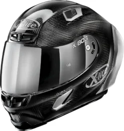 Casco Integrale X-LITE X-803 RS ULTRA CARBON SILVER EDITION Nero Carbon Argento