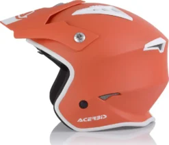 Casco Jet Acerbis ARIA Rosso Tangerine -Accessori Per Motociclette casco jet acerbis aria rosso tangerine5