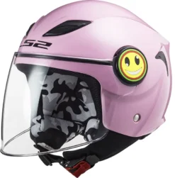 Casco Jet Bambino LS2 OF602 FUNNY Rosa