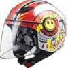 Casco Jet Bambino LS2 OF602 FUNNY SLUCH Rosso Bianco