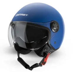 Casco Jet Befast RAPID III Doppia Visiera Blu Opaco