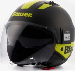 Casco Jet Blauer BET H.T. In Fibra Nero Giallo