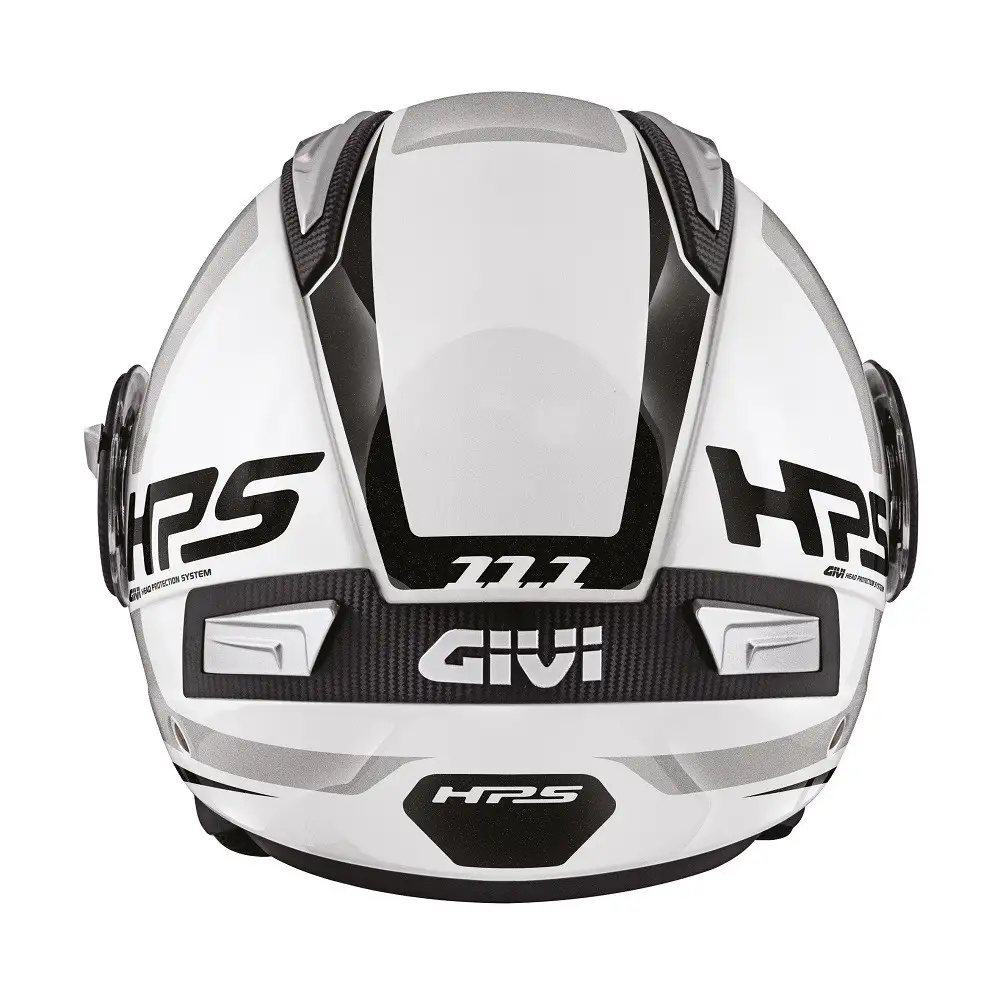 Casco Jet Givi 11.1 AIR JET R CLASS Bianco Nero Argento 4 Casco Jet Givi 11.1 AIR JET R CLASS Bianco Nero Argento - immagine 4