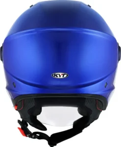 Casco Jet Kyt D-CITY Plain Blu Metallizzato -Accessori Per Motociclette casco jet kyt d city plain blu metallizzato4