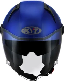 Casco Jet Kyt D-CITY Plain Blu Metallizzato -Accessori Per Motociclette casco jet kyt d city plain blu metallizzato5