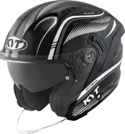 Casco Jet Kyt NF-J RADAR Bianco