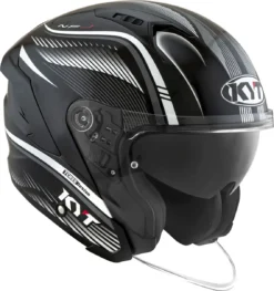 Casco Jet Kyt NF-J RADAR Bianco -Accessori Per Motociclette casco jet kyt nf j radar bianco3
