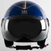 Casco Jet MM Independent Calcio Storico Azzurro