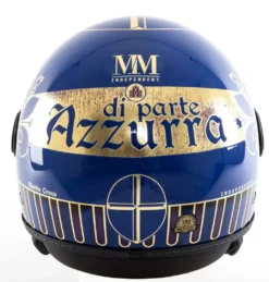 Casco Jet MM Independent Calcio Storico Azzurro -Accessori Per Motociclette casco jet mm independent calcio storico azzurro 5